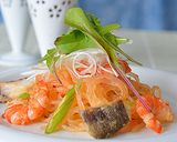 乾燥こんにゃくでトムヤムパスタ風♪作り方8写真