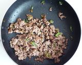 酸豆角肉泥　いんげんの漬物と豚ひき炒め作り方2写真