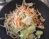 【1人分】かんたん肉野菜炒め作り方1写真
