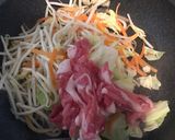 【1人分】かんたん肉野菜炒め作り方2写真