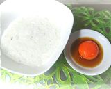 簡単丼☆お腹に優しいふわとろ卵かけご飯♪作り方3写真