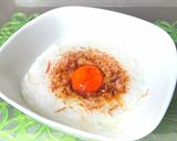 簡単丼☆お腹に優しいふわとろ卵かけご飯♪作り方4写真