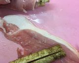 豚肉のごぼう巻(圧力鍋で簡単に)作り方1写真