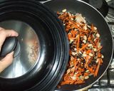 マリネ野菜炒め♪ひじきピーマン大豆ひき肉作り方10写真