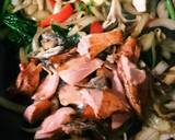 鮭とほうれん草ｸﾘｰﾑパｽﾀ ｲｸﾗのせ作り方8写真
