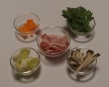 豚バラみぞれうどん作り方1写真