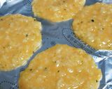 離乳食後期手掴み食べ☆オムライス風お焼き作り方4写真