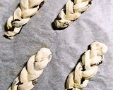 HBで簡単!三つ編みレーズンパン*作り方9写真