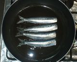 いわしのフライパン焼き♪薬味タレかけ作り方5写真