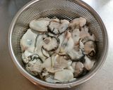 熱々を食べる♪牡蠣の昆布焼き作り方1写真