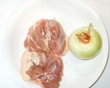 鶏肉のフライドオニオン風味焼き♪簡単作り方1写真