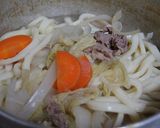 冬野菜　体ぽかぽかカレーうどん作り方5写真