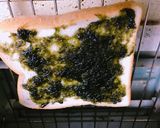 のり×チーズの絶品トースト作り方1写真