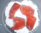 秋生鮭の竜田揚げ　作り方3写真