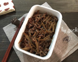 【作り置き】牛肉とごぼうのしぐれ煮作り方7写真