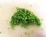 簡単！パセリの春色チャーハン作り方2写真