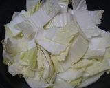 野菜たっぷり！白菜鍋（味噌味）作り方2写真