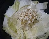 野菜たっぷり！白菜鍋（味噌味）作り方3写真