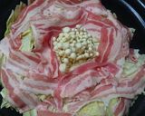 野菜たっぷり！白菜鍋（味噌味）作り方4写真
