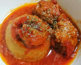 まるごと玉ねぎと肉団子のトマト煮作り方7写真
