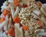 野菜たっぷり！白菜鍋（味噌味）作り方7写真