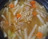 野菜たっぷり！白菜鍋（味噌味）作り方12写真