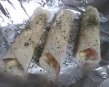 餃子の皮 de ハムチーズ巻き作り方3写真