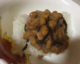 納豆ともずく酢のご飯作り方3写真