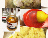 フルーツきんとん 林檎キーウィのスイーツ作り方4写真