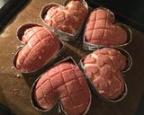 メロンパンdeコッタ・ハート作り方17写真