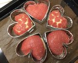メロンパンdeコッタ・ハート作り方16写真