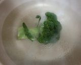 赤海老とブロッコリのビスク　スパゲッティ作り方2写真