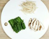 野菜を食べる！ヘルシー具沢山、担々麺。作り方1写真