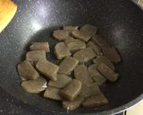 白菜とこんにゃくのピリ辛豆板醤炒め作り方2写真