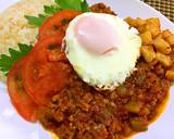 トマト缶でセロリと人参のキーマカレー♡作り方8写真