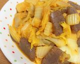 白菜とこんにゃくのピリ辛豆板醤炒め作り方6写真