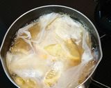 簡単常備菜☆さつまいものハチミツレモン煮作り方2写真