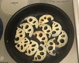 れんこんとトマトのカマンベールチーズ焼き作り方2写真