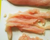 チーズ味のナゲット風作り方1写真