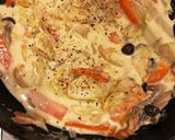 リメイク!鮭ちゃんちゃん焼きクリームスパ作り方5写真