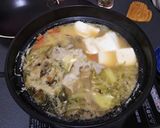 簡単 ごま味噌豆乳鍋作り方7写真