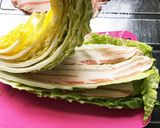 レンジで☆豚バラ白菜作り方1写真