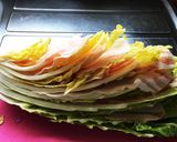 レンジで☆豚バラ白菜作り方2写真