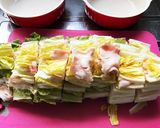 レンジで☆豚バラ白菜作り方3写真