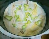 白菜とブロッコリーの豆乳シチュー作り方4写真
