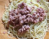 スパゲッティサラダ作り方2写真