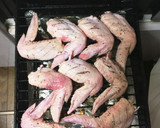 鶏手羽の黒胡椒と七味唐辛子のW焼き作り方5写真