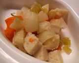 カブ&鶏つくねカレーと取分け離乳食作り方5写真