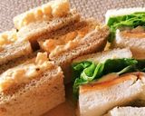 簡単‼朝ご飯卵1個レンジで♪玉子サンド♪作り方7写真