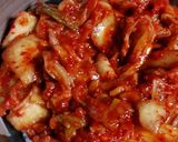 ルーさんのとろ玉ネギネギキムチ丼！作り方5写真